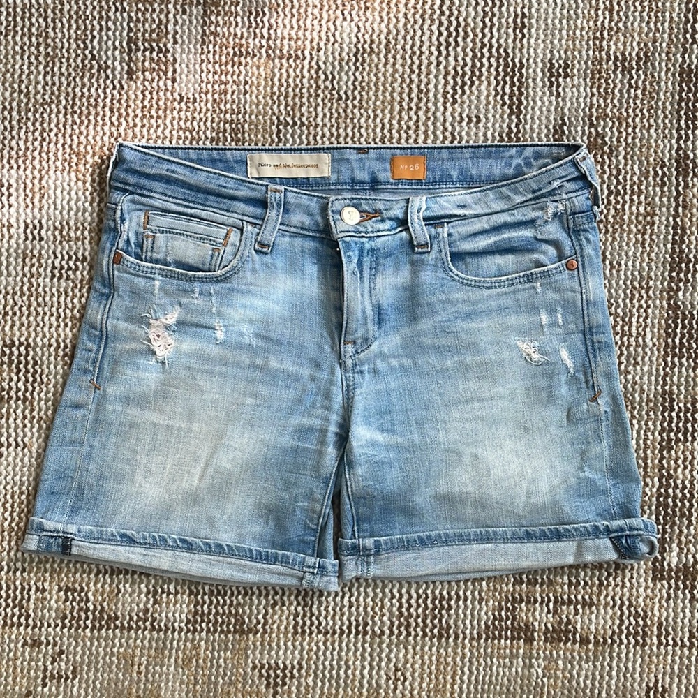 Anthropologie Pilcro Denim Shorts